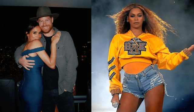 Prince Harry and Duchess Meghan share a cozy moment at Beyoncé's final L.A. concert. Photo: GLR composition/ Duke and duchess of Sussex's IG & Forbes España Prince Harry and Duchess Meghan share a cozy moment at Beyoncé's final L.A. concert. Photo: GLR composition/ Duke and duchess of Sussex's IG & Forbes España