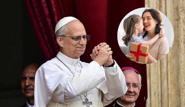 Pope Leo XIV delivers his first blessing from the Vatican balcony on Mother’s Day, honoring mothers worldwide and calling for global peace and unity. Photo: GLR News Composition/ AFP/ X Pope Leo XIV delivers his first blessing from the Vatican balcony on Mother’s Day, honoring mothers worldwide and calling for global peace and unity. Photo: GLR News Composition/ AFP/ X