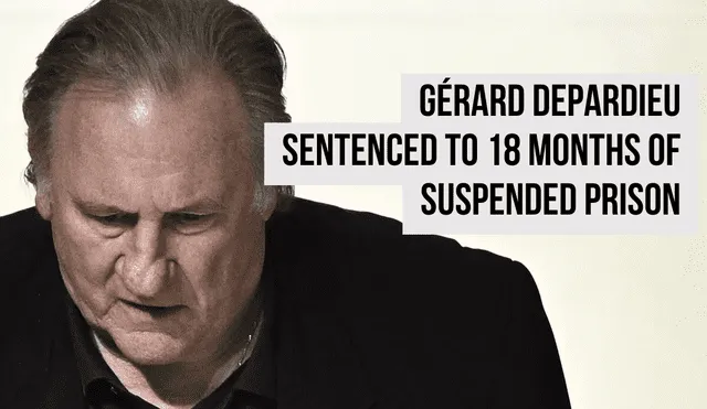 Gérard Depardieu reportedly commited these crimes in 2021. Photo: GLR composition/ France24 Gérard Depardieu reportedly commited these crimes in 2021. Photo: GLR composition/ France24