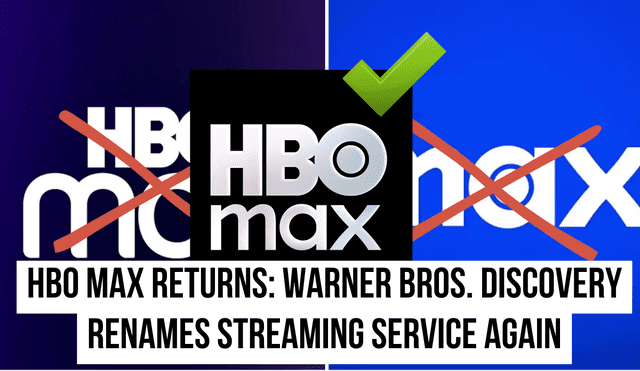 Warner Bros renames "Max" as "HBO Max" again. Photo: GLR composition/ Infobae & Deadline Warner Bros renames "Max" as "HBO Max" again. Photo: GLR composition/ Infobae & Deadline