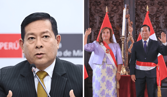 Eduardo Arana is sworn in as Peru's new prime minister. Photo: GLR Composition/Bloomberg/El Comercio Perú Eduardo Arana is sworn in as Peru's new prime minister. Photo: GLR Composition/Bloomberg/El Comercio Perú