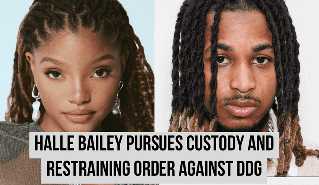 Halle Bailey has accused DDG of physical and emotional abuse. Photo: GLR composition/ Variety & VIBE Halle Bailey has accused DDG of physical and emotional abuse. Photo: GLR composition/ Variety & VIBE