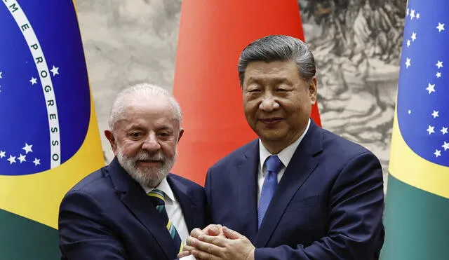Xi Jinping in his last visit to Brazil with Lula da Silva. Photo: AFP News Xi Jinping in his last visit to Brazil with Lula da Silva. Photo: AFP News