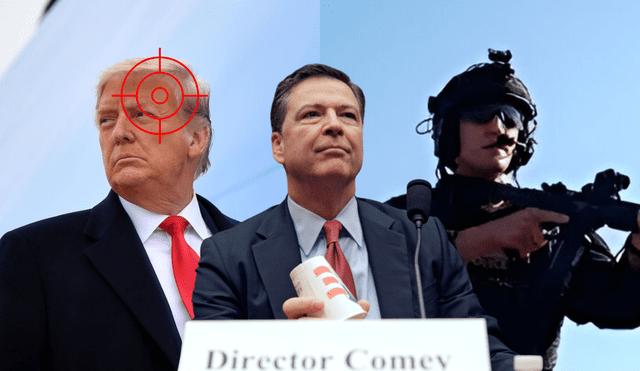 James Comey is accused of being a threat to President Trump. Photo: GLR Composition/South China Morning Post/Newsweek/Ambito James Comey is accused of being a threat to President Trump. Photo: GLR Composition/South China Morning Post/Newsweek/Ambito