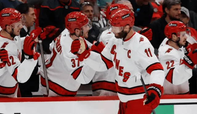 Hurricanes defeat the Capitals after an intense game, Photo: USA Today Hurricanes defeat the Capitals after an intense game, Photo: USA Today