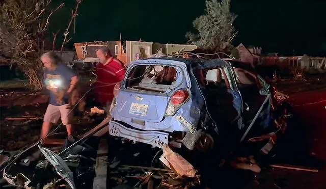 The storm affected a rate of 20 square blocks through Laurel County (Photo: AFP Forum) The storm affected a rate of 20 square blocks through Laurel County (Photo: AFP Forum)