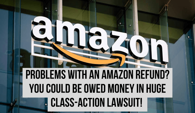 Amazon is being sued for violating its refund policy. Photo: GLR composition/ Top Class Actions Amazon is being sued for violating its refund policy. Photo: GLR composition/ Top Class Actions