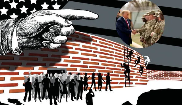 President Donald Trump announces the deployment request of 20,000 National Guard troops to strengthen immigration enforcement across the United States. Photo: GLR News Composition/ X President Donald Trump announces the deployment request of 20,000 National Guard troops to strengthen immigration enforcement across the United States. Photo: GLR News Composition/ X