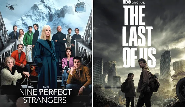 The Last of Us and Nine Perfect Strangers are some of the best options to watch on streaming platforms this weekend. Photo: GLR Composition/IMDb/Filmaffitnity