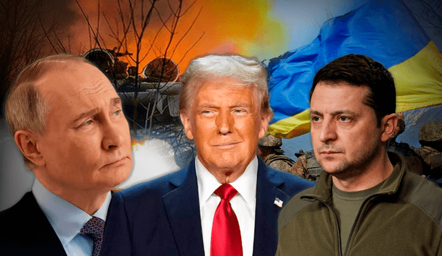 Trump shared on Truth Social that the talks with Putin were positive, emphasizing that both nations are committed to starting peace negotiations right away. Photo: GLR composition/AFP/Freepik Trump shared on Truth Social that the talks with Putin were positive, emphasizing that both nations are committed to starting peace negotiations right away. Photo: GLR composition/AFP/Freepik