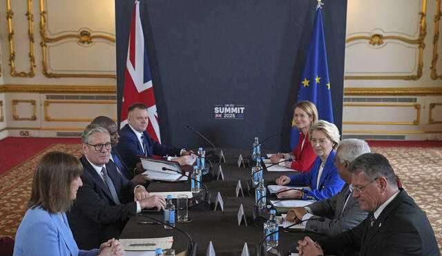 The last summit, between EU and UK, in favor of defense. Photo: AFP News.
