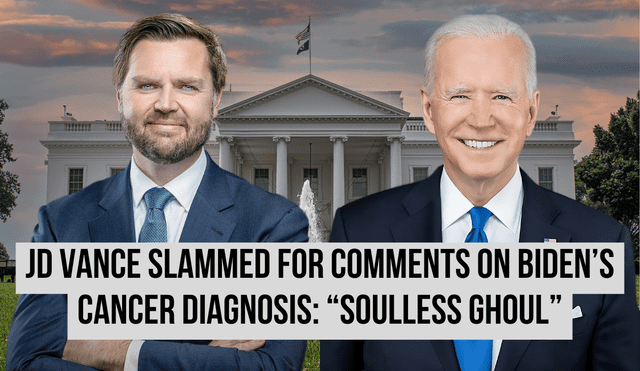 JD Vance' comments on Biden's health. Photo: GLR composition/ The White House & Architecture Digest JD Vance' comments on Biden's health. Photo: GLR composition/ The White House & Architecture Digest
