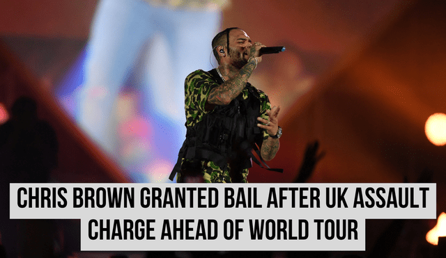 Chris Brown was granted bail after alleged assault. Photo: GLR composition/ AMER HILABI / AFP Chris Brown was granted bail after alleged assault. Photo: GLR composition/ AMER HILABI / AFP