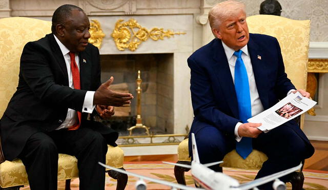 During a tense Oval Office meeting, Trump echoed Musk’s narrative alleging persecution of white Afrikaners in South Africa—a claim rejected by South African officials as baseless. Photo: AFP During a tense Oval Office meeting, Trump echoed Musk’s narrative alleging persecution of white Afrikaners in South Africa—a claim rejected by South African officials as baseless. Photo: AFP