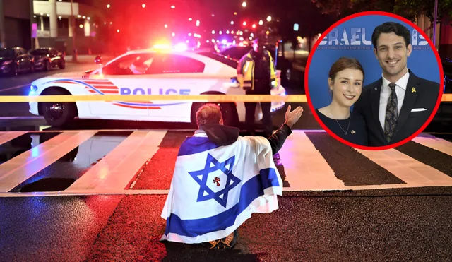 Two Israeli Embassy Employees killed by shooting in Washington D.C. Photo: GLR Composition/BBC/Axios Two Israeli Embassy Employees killed by shooting in Washington D.C. Photo: GLR Composition/BBC/Axios