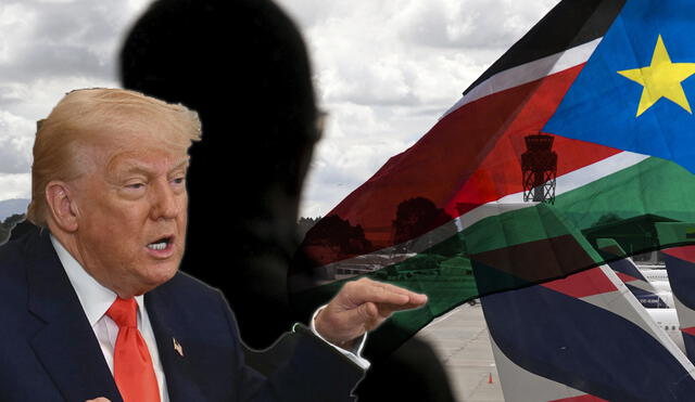 A Judge accused Donald Trump's administration to sent detainees to South Sudan when they are not from that country. Photo: GLR Composition / AFP News A Judge accused Donald Trump's administration to sent detainees to South Sudan when they are not from that country. Photo: GLR Composition / AFP News