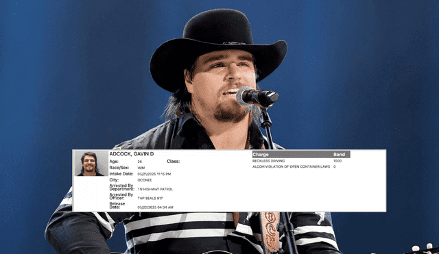 Gavin Adcock's arrest was not his first time involved with reckless driving. Photo: GLR composition/ People & Taste of Country Gavin Adcock's arrest was not his first time involved with reckless driving. Photo: GLR composition/ People & Taste of Country