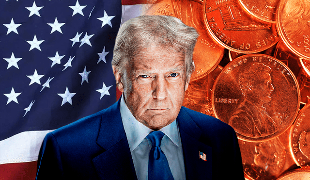 Pennies will stop being minted after almost 200 years. Photo: GLR composition/ Federal Flags, France25 & NBC News