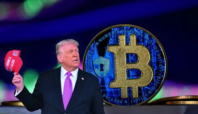 $Trump, the president crypto coin, launched on January this year, and the promotion of an exclussive reunion was accomplished to its investors. Photo: GLR Composition / AFP News. Photo: GLR Composition / AFP News