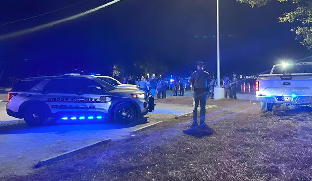 Eleven victims are treated after a Memorial Day weekend shooting on a party boat in Little River, South Carolina. Photo: Horry County Police Department Eleven victims are treated after a Memorial Day weekend shooting on a party boat in Little River, South Carolina. Photo: Horry County Police Department
