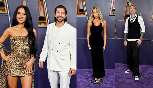 Celebrities dazzled on the 2025 AMAs red carpet with bold fashion, star-studded reunions, and unforgettable moments celebrating music and style. Photo: GLR News Composition/ AFP Celebrities dazzled on the 2025 AMAs red carpet with bold fashion, star-studded reunions, and unforgettable moments celebrating music and style. Photo: GLR News Composition/ AFP
