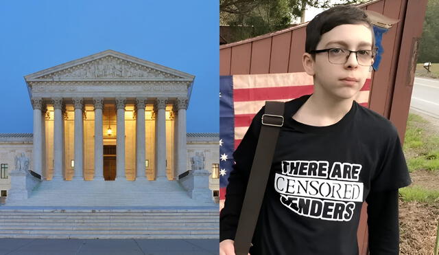 Student Liam Morrison’s “There Are Only Two Genders” shirt sparked a nationwide debate on free speech and school censorship. Photo: GLR News Composition/Joe Ravi/Liam Morrison Student Liam Morrison’s “There Are Only Two Genders” shirt sparked a nationwide debate on free speech and school censorship. Photo: GLR News Composition/Joe Ravi/Liam Morrison