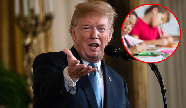Trump's administration approved the ICE's visits on Elementary Schools in to look for migrant children that do not have their parents on the U.S. Photo: GLR Composition / AFP News/ Reading Rockets Trump's administration approved the ICE's visits on Elementary Schools in to look for migrant children that do not have their parents on the U.S. Photo: GLR Composition / AFP News/ Reading Rockets