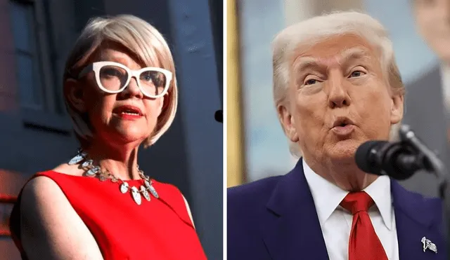 Trump Fires Kim Sajet, Director of the National Portrait Gallery. Photo: GLR Composition/Los Angeles Times/NewsBreak