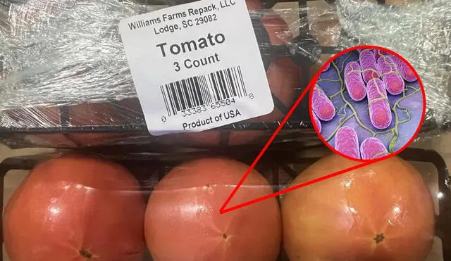 Certain tomatoes across three states are being inffected of Salmonella, according to the FDA. Photo: GLR Composition / FDA / CNN Certain tomatoes across three states are being inffected of Salmonella, according to the FDA. Photo: GLR Composition / FDA / CNN