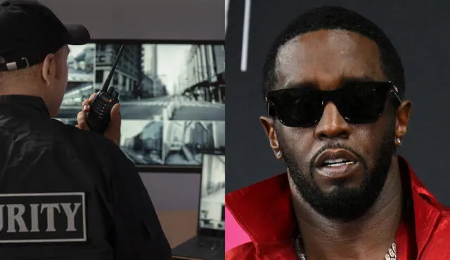 Eddy Garcia, a security guard, testified that he received $100,000 for given him a copy of the aggresion to Cassie Ventura. Photo: GLR Composition / AFP News / FreePik Eddy Garcia, a security guard, testified that he received $100,000 for given him a copy of the aggresion to Cassie Ventura. Photo: GLR Composition / AFP News / FreePik