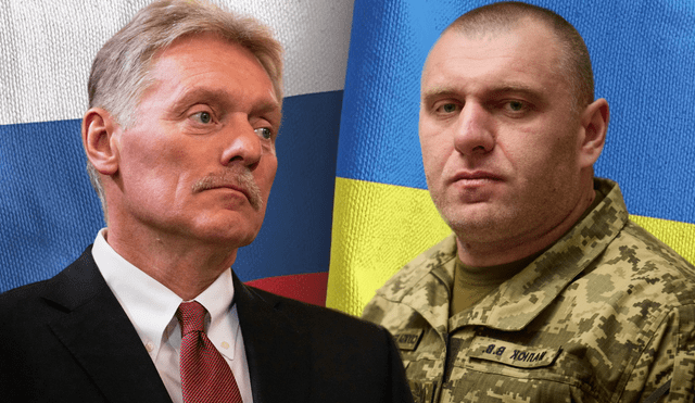 Russian spokesperson Dmitri Peskov, denied "significant damages" after the Chief of the SBU's attack on the Crimean bridge.Photo: GLR composition/ Oxford's University, Alexander Zemlianichenko / POOL / AFP, The Independent Russian spokesperson Dmitri Peskov, denied "significant damages" after the Chief of the SBU's attack on the Crimean bridge.Photo: GLR composition/ Oxford's University, Alexander Zemlianichenko / POOL / AFP, The Independent