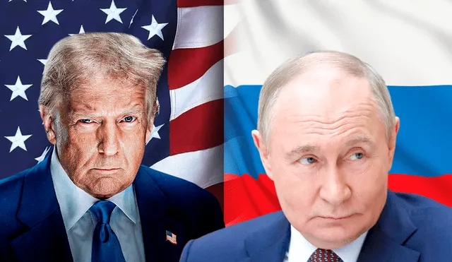 According to Donald Trump, President Putin will retaliate against Ukraine's attacks. Photo: GLR composition/ Federal Flags, Flags online & France24 According to Donald Trump, President Putin will retaliate against Ukraine's attacks. Photo: GLR composition/ Federal Flags, Flags online & France24