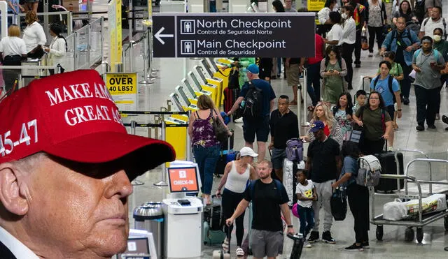 Donald Trump announced that 12 countries will be travel ban starting next week and other will be partial restricted their entry to the U.S. Photo: GLR Composition / AFP News Donald Trump announced that 12 countries will be travel ban starting next week and other will be partial restricted their entry to the U.S. Photo: GLR Composition / AFP News