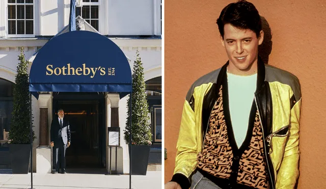 Sotheby's is set to sell Matthew Broderick's famous vest, estimated at $300,000 to $600,000. Photo: GLR Composition/NBC News/Sothebys.com