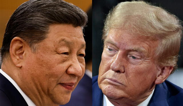 Trump and Xi had a phone called in their first steps amid new deals on their Trade War. Photo: GLR Composition / AFP News