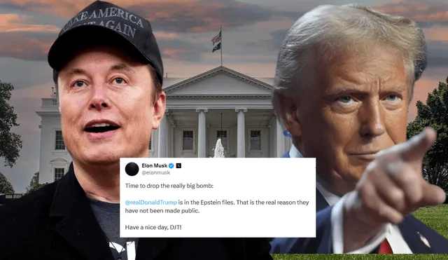 Elon Musk's tweet claiming Donald Trump is in the Epstein files fuels new speculation online. Photo: GLR Composition/ Wired, France24 & Architectural Digest Elon Musk's tweet claiming Donald Trump is in the Epstein files fuels new speculation online. Photo: GLR Composition/ Wired, France24 & Architectural Digest