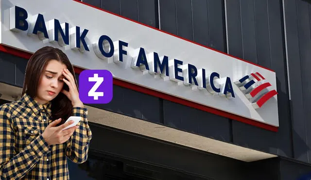 New Zelle service limitation on Bank of America's app started on April, when the app was shutdown. Photo: GLR News Composition / AFP News / Freepik / Zelle New Zelle service limitation on Bank of America's app started on April, when the app was shutdown. Photo: GLR News Composition / AFP News / Freepik / Zelle