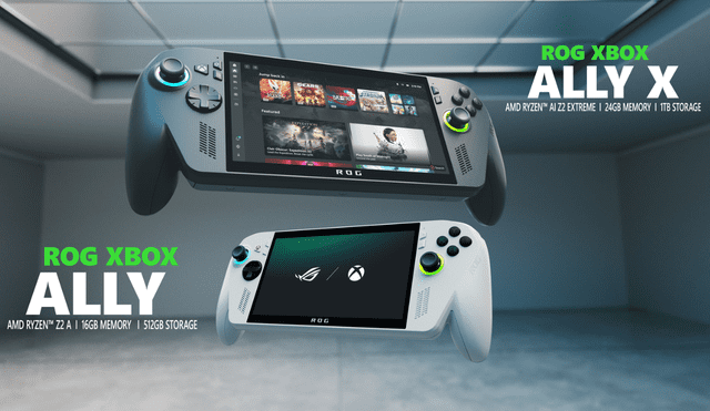 Xbox launched two versions of the Asus ROG Xbox Ally during the Xbox Games Showcase Summer 2025, both of which will have AMD processors. Photo: Xbox Wire Xbox launched two versions of the Asus ROG Xbox Ally during the Xbox Games Showcase Summer 2025, both of which will have AMD processors. Photo: Xbox Wire