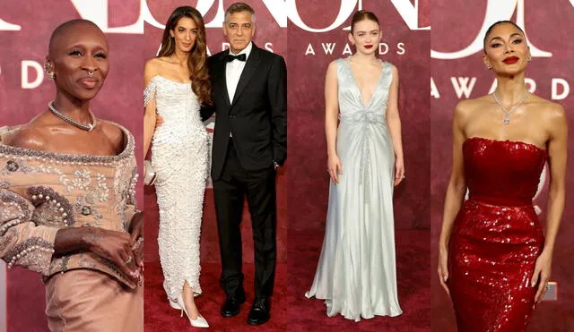 Cynthia Erivo, George Clooney, Sadie Sink, and Nicole Scherzinger stole the spotlight on the 2025 Tony Awards red carpet with their stunning and stylish looks. Photo: GLR News Composition/ AFP Cynthia Erivo, George Clooney, Sadie Sink, and Nicole Scherzinger stole the spotlight on the 2025 Tony Awards red carpet with their stunning and stylish looks. Photo: GLR News Composition/ AFP