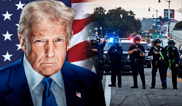 Some people detained in the L.A. raids have already been deported. Photo: GLR Composition/ Federal Flags, France24 & Los Angeles Times