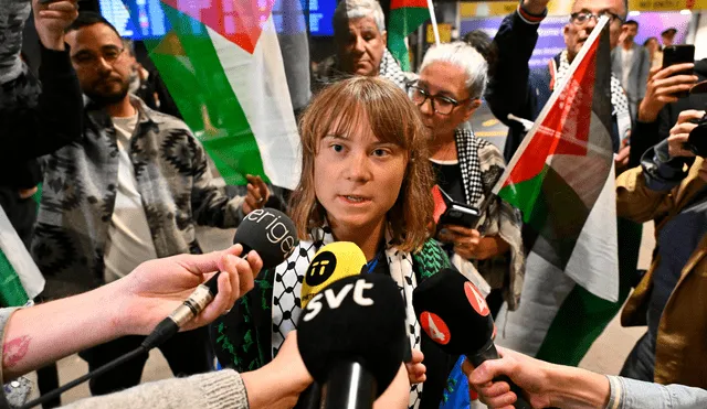 Greta Thunberg is deported after being detained by Israeli forces. Photo: Anders WIKLUND / TT NEWS AGENCY / AFP Greta Thunberg is deported after being detained by Israeli forces. Photo: Anders WIKLUND / TT NEWS AGENCY / AFP
