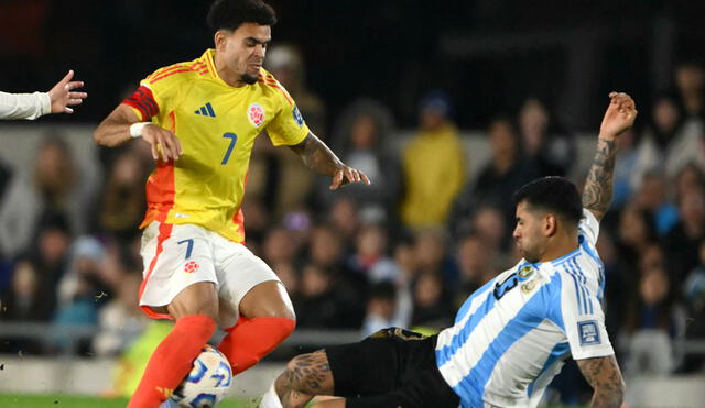 Colombia was winning for the most part of the match, but Argentina found the opportunity to tied the game at the last minutes. Photo: AFP News
