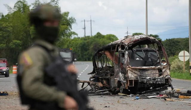 The multiple attacks in Colombia are atributed to the FARCS, an army group on the country. Photo: BBC News The multiple attacks in Colombia are atributed to the FARCS, an army group on the country. Photo: BBC News