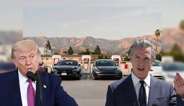 President Trump blocked California's move that forbids the new powered gas-car sales on the state. Photo: GLR Composition / EFE Agency President Trump blocked California's move that forbids the new powered gas-car sales on the state. Photo: GLR Composition / EFE Agency
