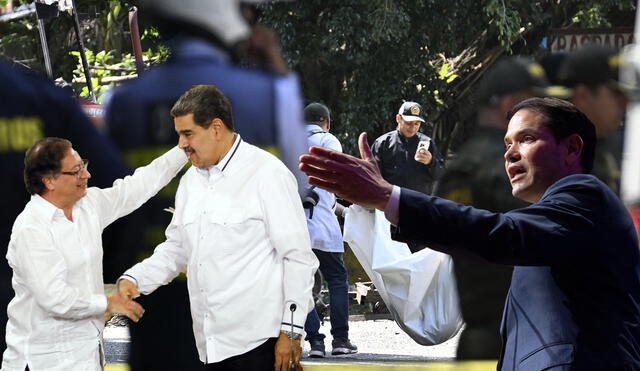 The Venezuelan president has a close relationship with Gustavo Petro, as they being seen together multiple times during Maduro's administration. Photo: GLR Composition / AFP News The Venezuelan president has a close relationship with Gustavo Petro, as they being seen together multiple times during Maduro's administration. Photo: GLR Composition / AFP News
