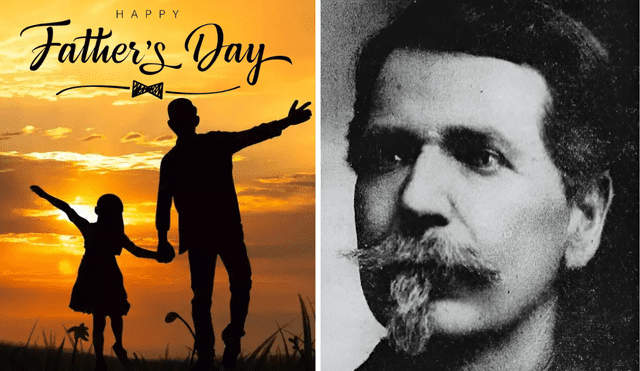 William Jackson Smart, a war veteran, was widowed and raised his six children alone. He was the inspiration for the celebration of Father's Day. Photo: GLR Composition/Adobe Stock/Fox News/The Economic Times