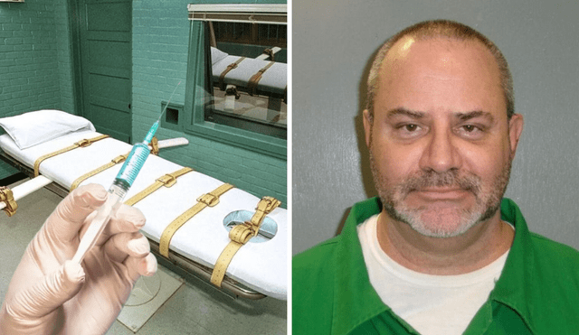 Stephen Stanko gave his last words before being executed by lethal injection in South Carolina. Photo: GLR Composition/Postgrados Universidad de los Andes/France 24