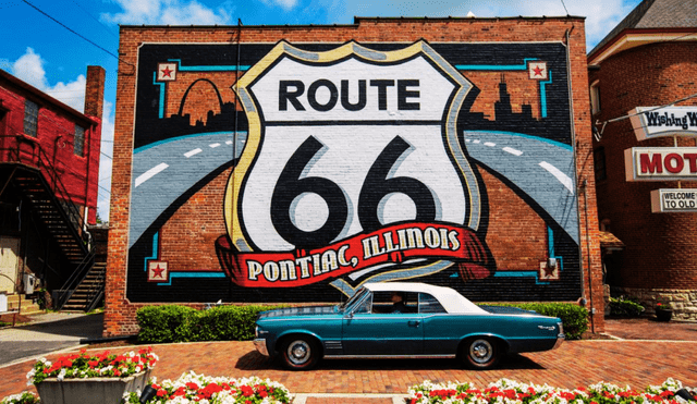 Route 66 is a symbol of history and nostalgia for explorers. Photo: Visit The USA Route 66 is a symbol of history and nostalgia for explorers. Photo: Visit The USA