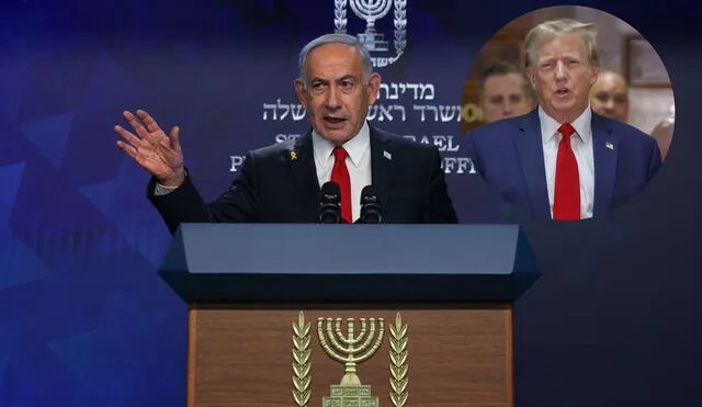 Israeli Prime Minister Benjamin Netanyahu revealed that Iran marked U.S. President Donald Trump as "enemy number one" and plotted his assassination. Photo: GLR News Composition/ AFP Israeli Prime Minister Benjamin Netanyahu revealed that Iran marked U.S. President Donald Trump as "enemy number one" and plotted his assassination. Photo: GLR News Composition/ AFP