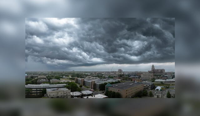 The National Weather service warned about severe weather conditions and Detroit City is affected by a storm. Photo: The Detroit News The National Weather service warned about severe weather conditions and Detroit City is affected by a storm. Photo: The Detroit News